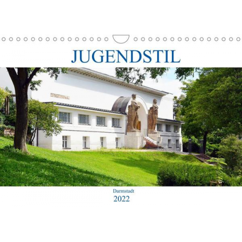 Wolfgang Gerstner - Jugendstil - Darmstadt (Wandkalender 2022 DIN A4 quer)