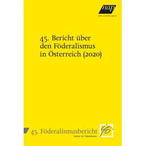 45. Bericht über den Föderalismus in Österreich (2020)