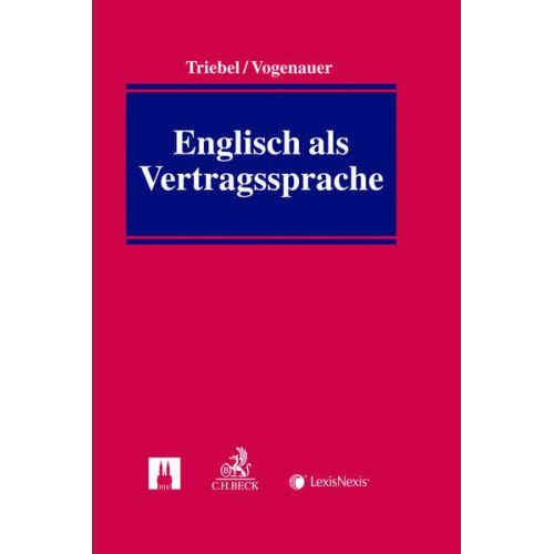 Volker Triebel & Stefan Vogenauer - Englisch als Vertragssprache