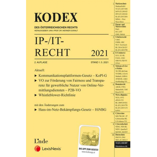 KODEX IP-/IT-Recht 2021