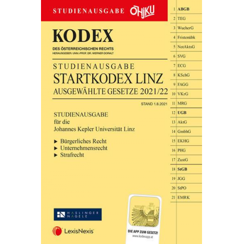 KODEX Startkodex Linz 2021/22 - inkl. App