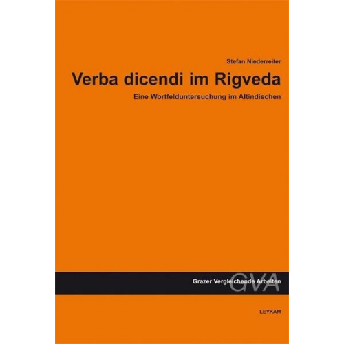 Stefan Niederreiter - Verba dicendi im Rigveda