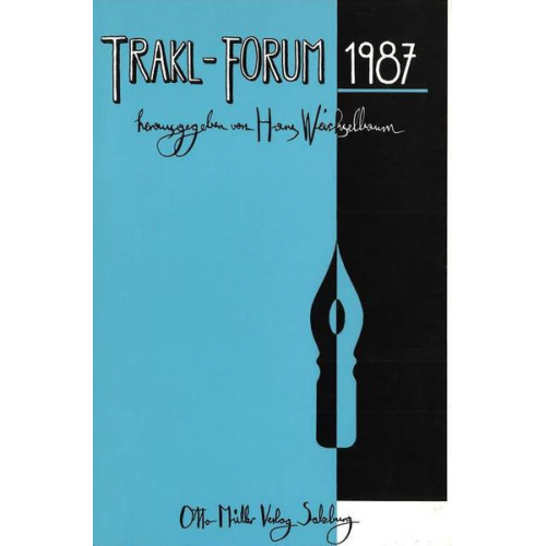 Georg Trakl - Trakl-Forum 1987