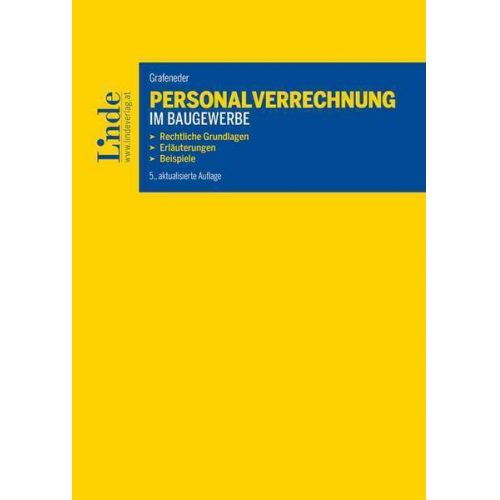 Rudolf Grafeneder - Personalverrechnung im Baugewerbe