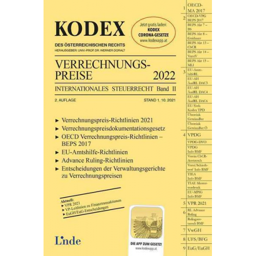 Roland Macho - KODEX Verrechnungspreise 2022