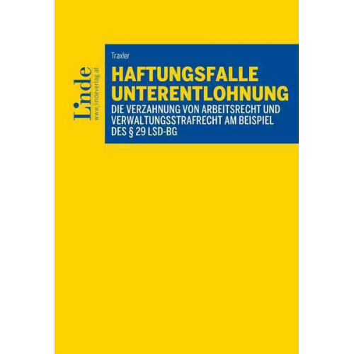 Christina Traxler - Haftungsfalle Unterentlohnung