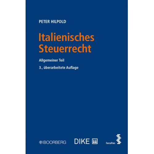 Peter Hilpold - Italienisches Steuerrecht