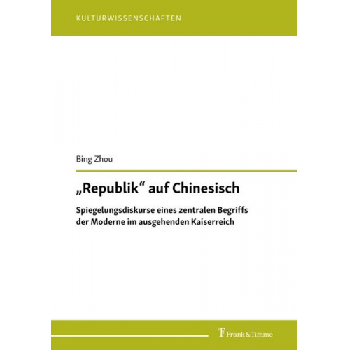 Bing Zhou - „Republik“ auf Chinesisch