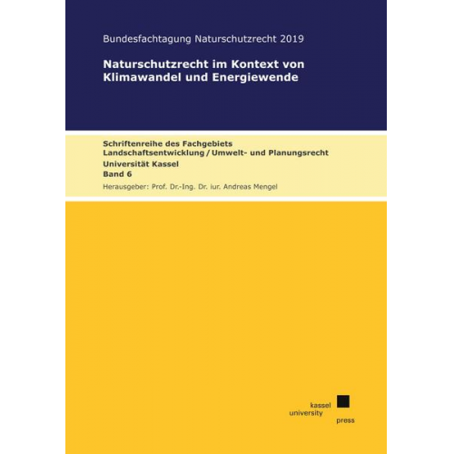 Naturschutzrecht im Kontext von Klimawandel und Energiewende