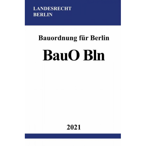 Ronny Studier - Bauordnung für Berlin (BauO Bln)