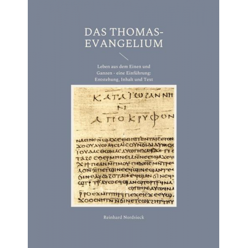 Reinhard Nordsieck - Das Thomas-Evangelium