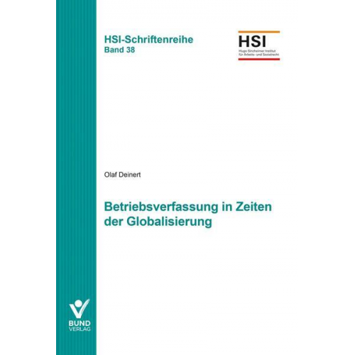 Olaf Deinert - Betriebsverfassung in Zeiten der Globalisierung