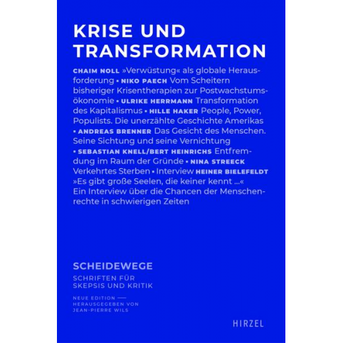 Krise und Transformation