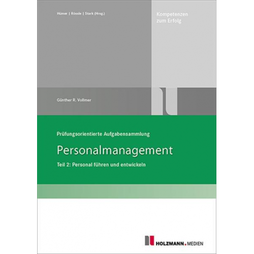 Günther R. Vollmer - Prüfungsorientierte Aufgabensammlung 'Personalmanagement