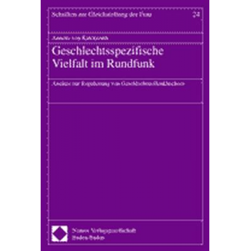 Annette Kalckreuth - Geschlechtsspezifische Vielfalt im Rundfunk