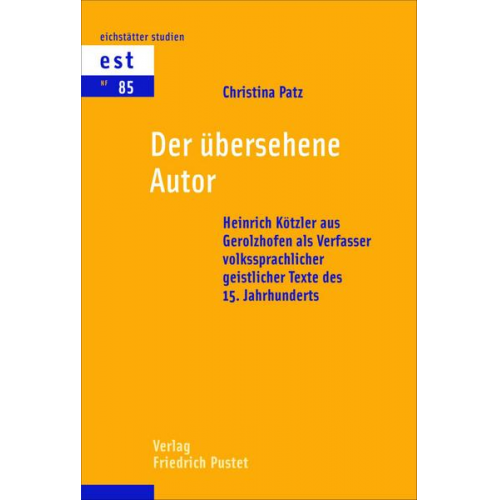 Christina Patz - Der übersehene Autor