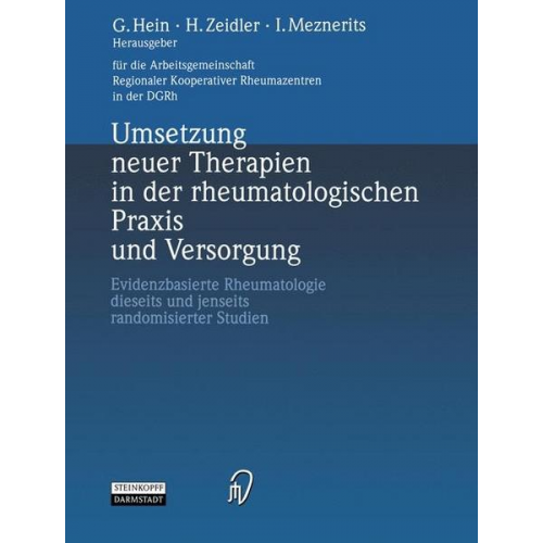 Umsetzung neuer Therapien in der rheumatologischen Praxis und Versorgung