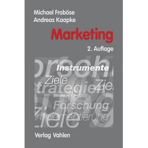 Michael Froböse - Froböse, M: Marketing