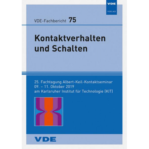 VDE-Fb. 75: Kontaktverhalten und Schalten