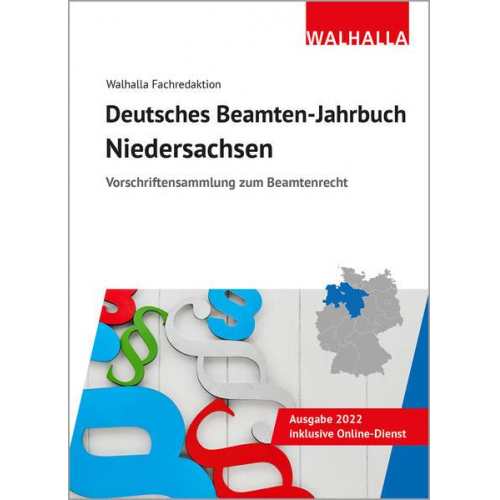 Walhalla Fachredaktion - Deutsches Beamten-Jahrbuch Niedersachsen 2022