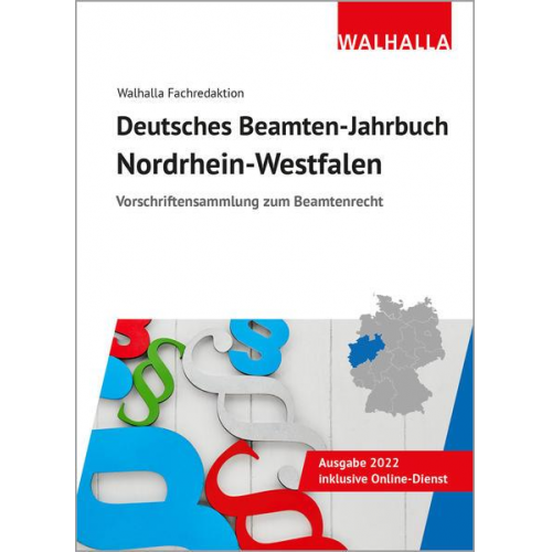 Walhalla Fachredaktion - Deutsches Beamten-Jahrbuch Nordrhein-Westfalen 2022