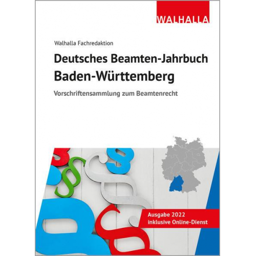 Walhalla Fachredaktion - Deutsches Beamten-Jahrbuch Baden-Württemberg 2022