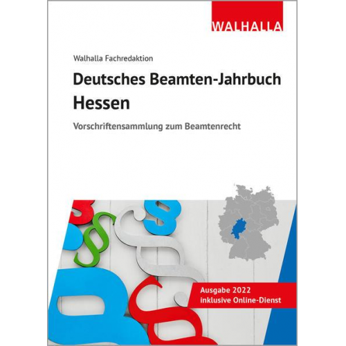 Walhalla Fachredaktion - Deutsches Beamten-Jahrbuch Hessen 2022