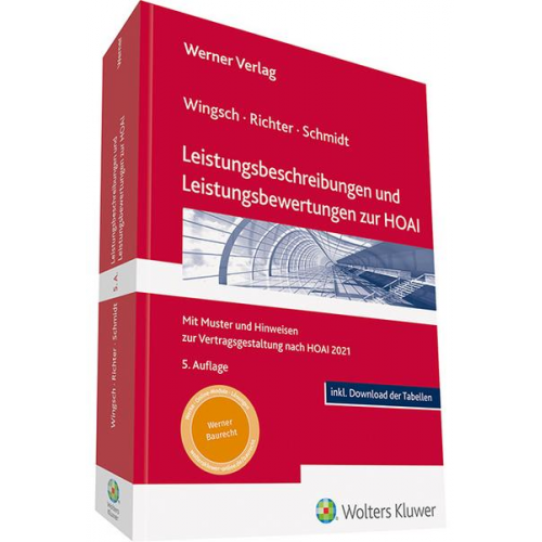 Dittmar Wingsch & Lothar Richter & Andreas Schmidt - Leistungsbeschreibungen und Leistungsbewertungen zur HOAI