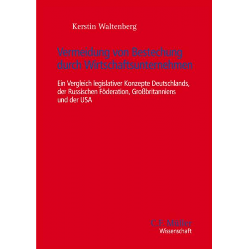 Kerstin Waltenberg - Vermeidung von Bestechung durch Wirtschaftsunternehmen