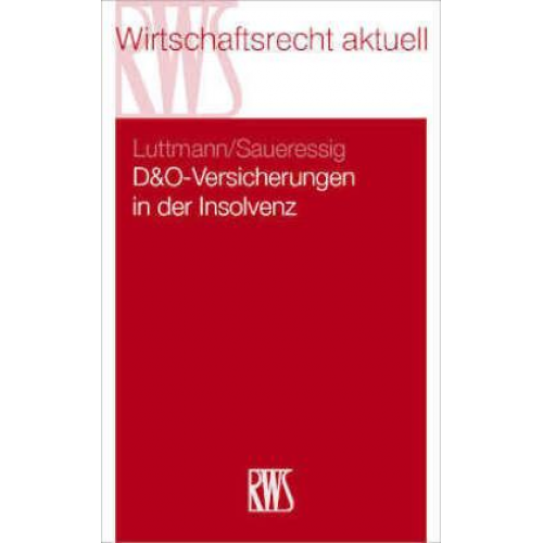 Maik Luttmann - D&O-Versicherungen in der Insolvenz