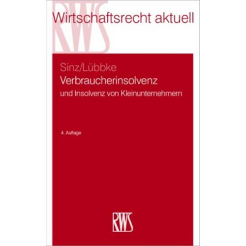 Ralf Sinz & Silvia Lübbke - Verbraucherinsolvenz