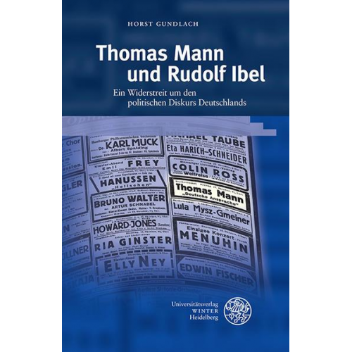 Horst Gundlach - Thomas Mann und Rudolf Ibel