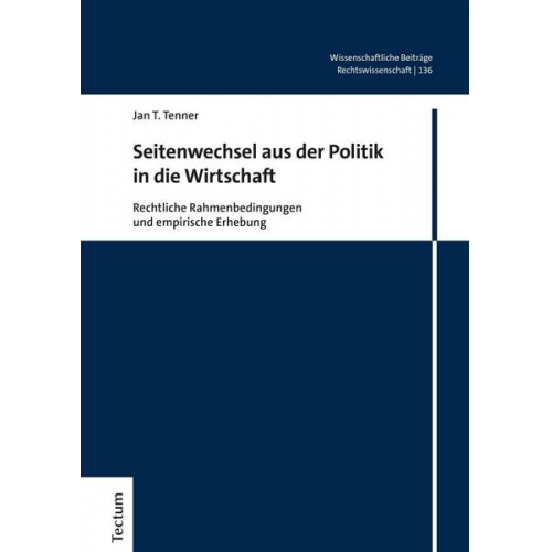 Jan T. Tenner - Seitenwechsel aus der Politik in die Wirtschaft