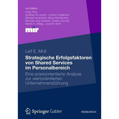 Leif Moll - Strategische Erfolgsfaktoren von Shared Services im Personalbereich