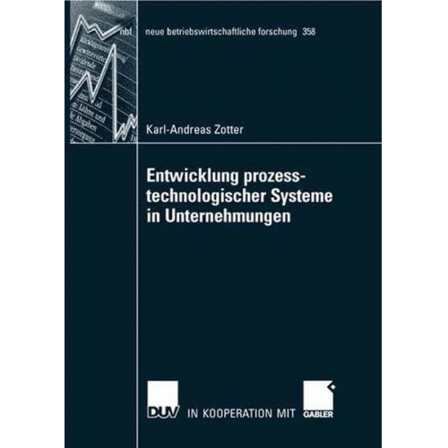 Karl-Andreas Zotter - Entwicklung prozesstechnologischer Systeme in Unternehmungen