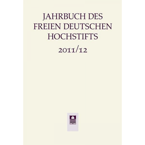 Jahrbuch des Freien Deutschen Hochstifts 2011