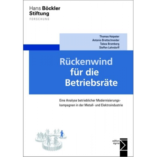 Thomas Haipeter & Antonio Brettschneider & Tabea Bromberg & Steffen Lehndorff - Rückenwind für die Betriebsräte