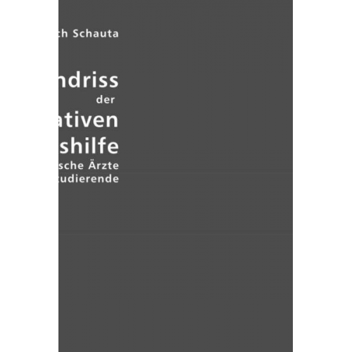 Friedrich Schauta - Schauta, F: Grundriss op. Geburtshilfe