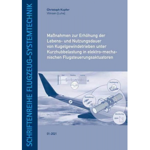 Christoph Kupfer - Maßnahmen zur Erhöhung der Lebens- und Nutzungsdauer von Kugelgewindetrieben unter Kurzhubbelastung in elektro-mechanischen Flugsteuerungsaktuatoren