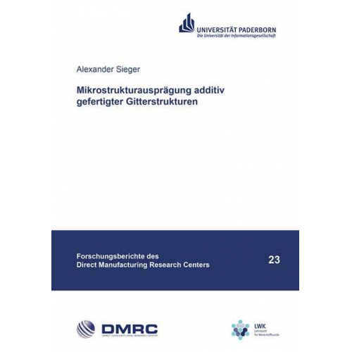 Alexander Sieger - Mikrostrukturausprägung additiv gefertigter Gitterstrukturen