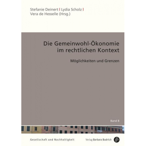 Die Gemeinwohl-Ökonomie im rechtlichen Kontext