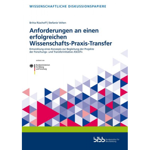 Britta Rüschoff & Stefanie Velten - Anforderungen an einen erfolgreichen Wissenschafts-Praxis-Transfer