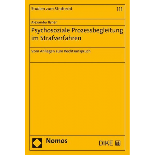 Alexander Ilsner - Psychosoziale Prozessbegleitung im Strafverfahren