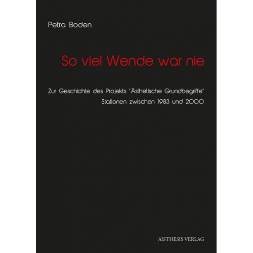 Petra Boden - So viel Wende war nie