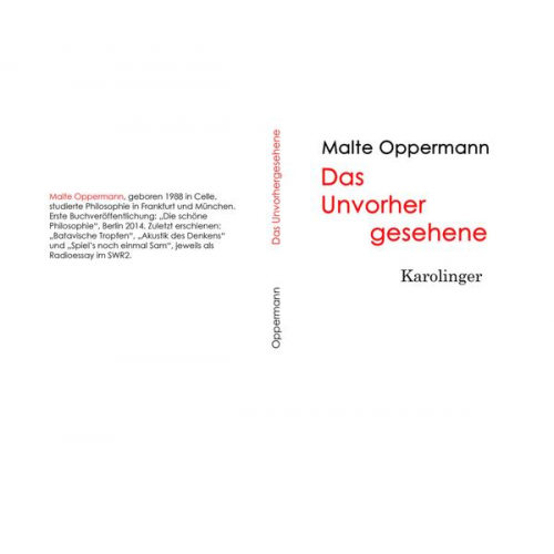 Malte Oppermann - Das Unvorhergesehene