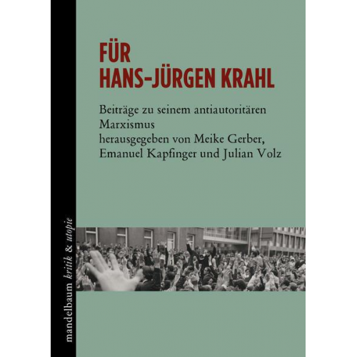 Für Hans-Jürgen Krahl