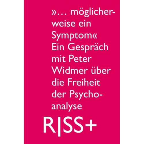 Mai Wegener - RISS+ '...möglicherweise ein Symptom