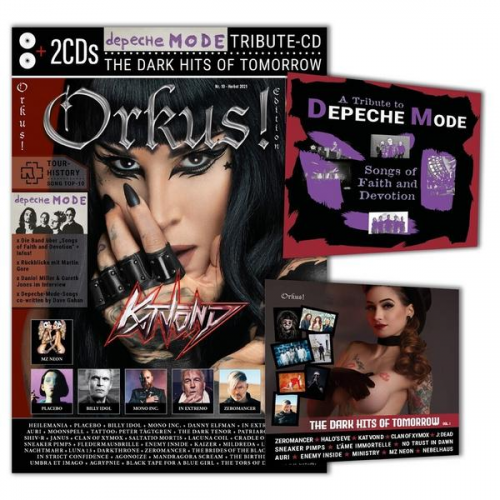 ORKUS - Orkus-Edition mit Depeche-Mode-Tribute-Cd „songs Of Faith and Devotion“! Plus 2. Cd: „the Dark Hits Of Tomorrow