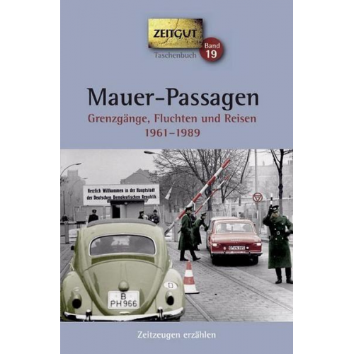 Jürgen Kleindienst - Mauer-Passagen. Klappenbroschur