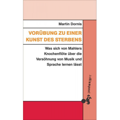 Martin Dornis - Vorübung zu einer Kunst des Sterbens